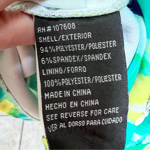 Madison Leigh Floral/Stripes Dress Size 14 - Picture 5 of 15